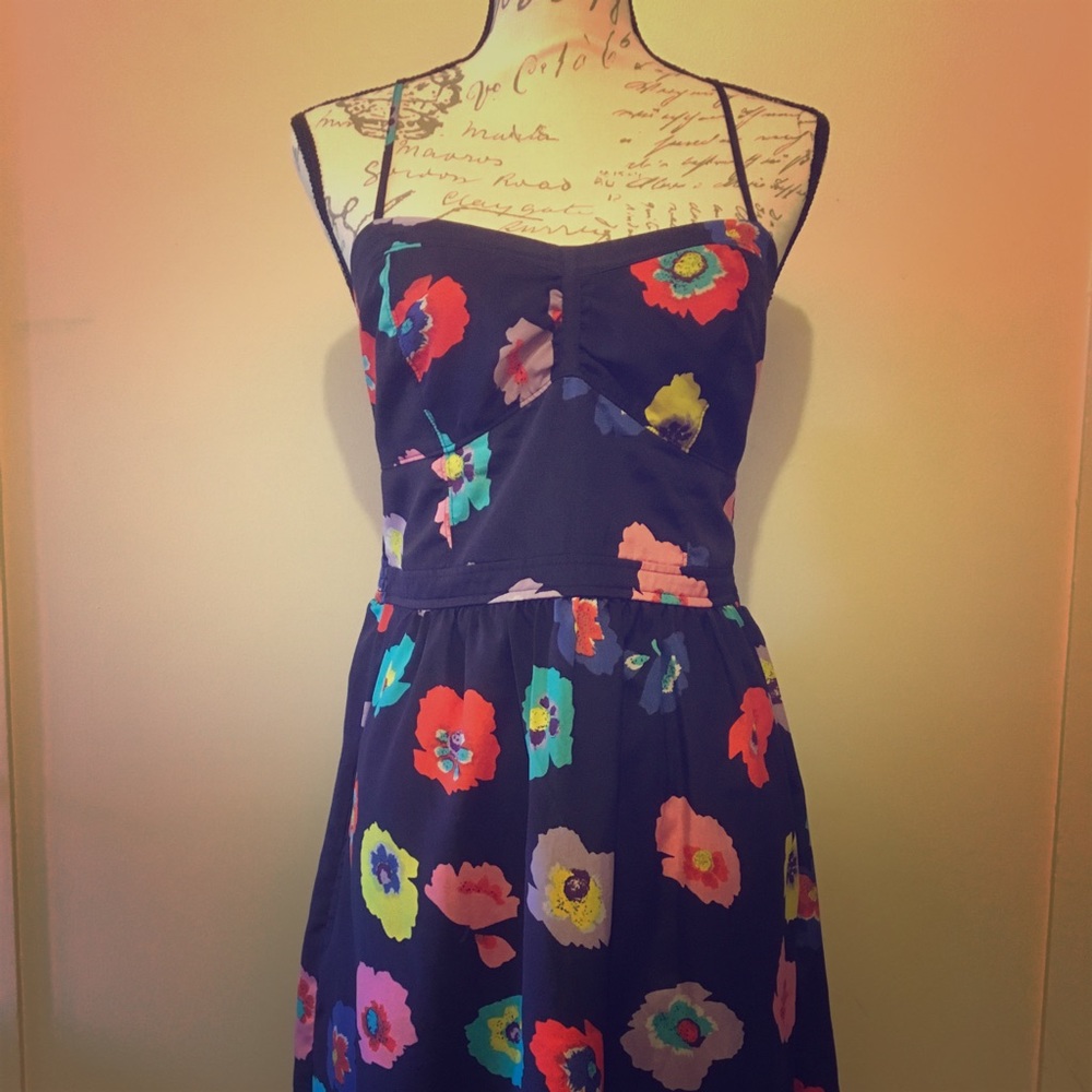 American Eagle floral sundress